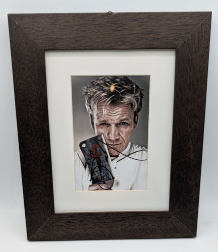 Gordon ramsay hand signed - hand, &