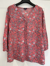 Cotton Traders Floral Blouse