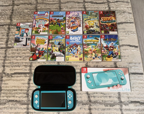 Nintendo switch lite turquoise - switch,