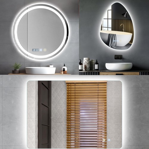 Bathroom led mirror with - mirror,