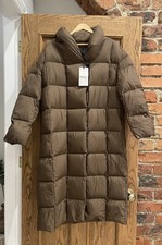 ZARA Duck Down BROWN LONG