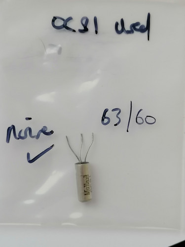 Used vintage mullard oc81 - vintage,
