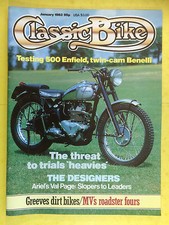 CLASSIC BIKE - January 1983 - 250cc Benelli Twin-Cam - Royal Enfield J2