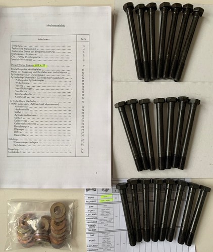 Cylinder head bolts screw bolt