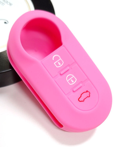 Silicone key cover for fiat - silicone,