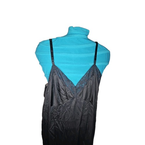 Vtg black satin - satin, lingerie