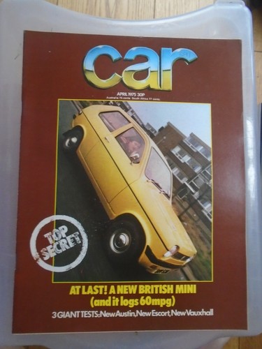 Car apr 1975 austin - austin, 18-22