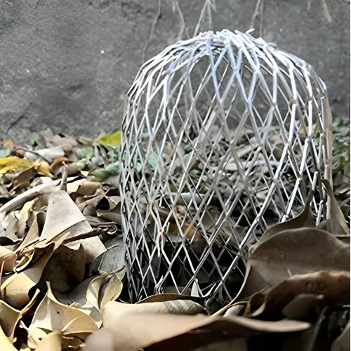 4pcs metal mesh gutter - metal,