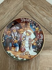 Franklin Mint Limited Edition Plate Teddy Bear Wedding Collectors Plate