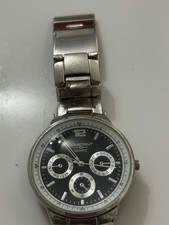 Constant Quartz Men's Silver Watch Stainless Steel Bracelet