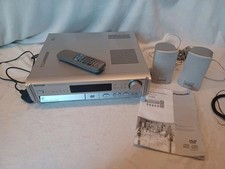 Panasonic SC HT80 DVD Home Theater Sound System  Speakers Remote Manual Tested