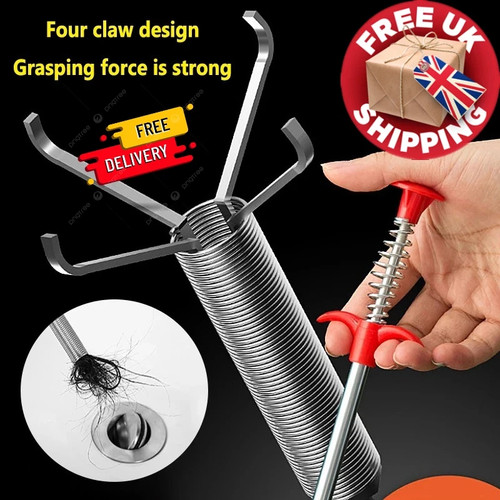 60cm drain snake pipe cleaner - 60cm,