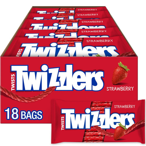 Twists strawberry flavored - twists,