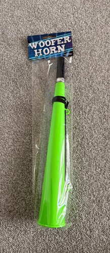 Green woofer horn hand held - green,