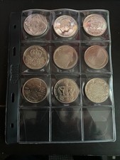 9 x £5 Coins Five Pounds 2008 - 2013