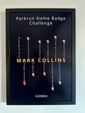 Personalised Parkrun Namebadge