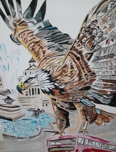 Original 16x large eagle - 20",