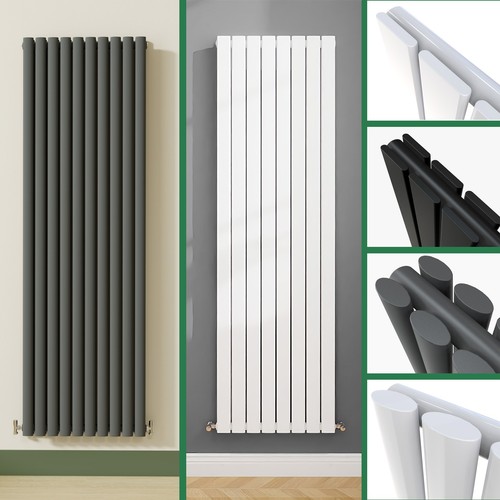 Oval column flat panel - oval,