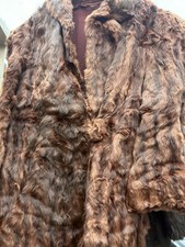 Vintage real fur coat - fox