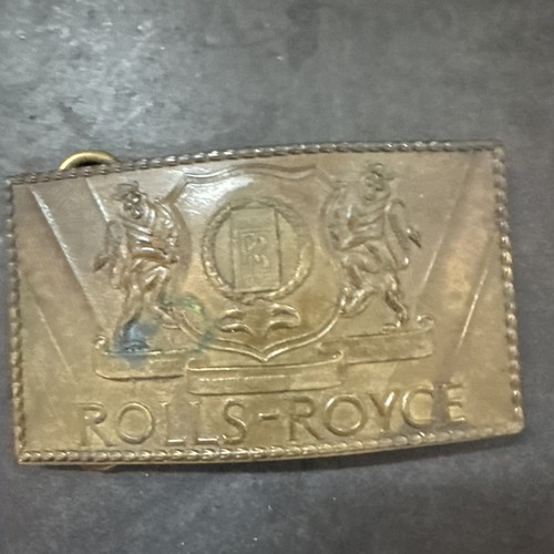 Brass rolls royce - rolls,