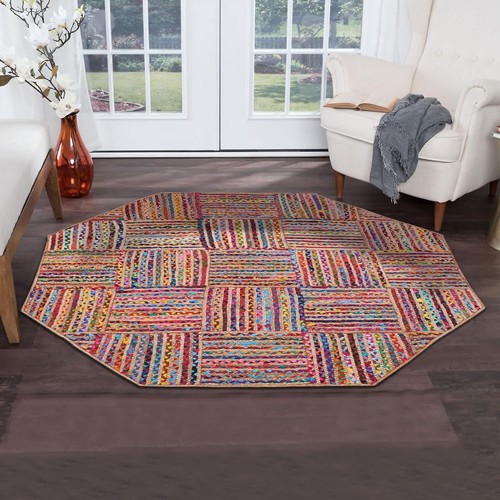 Rug jute cotton braided - rug,
