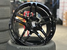 Genuine Used 18x8J 18x9J BLACK PORSCHE MACAN (4 Wheel) 5x112 FORGED AUDI VW