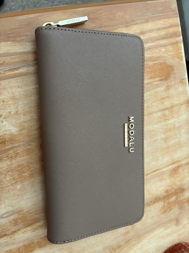 Modalu england purse - beige, new