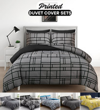 Duvet Cover Set Reversible King Size Duvet Cover Bedding Set Single Double King