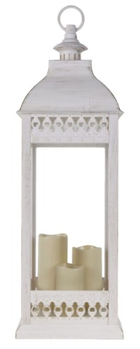 White rustic floor standing - rustic,