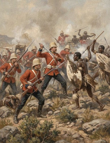 Zulu wars 29th march 1879 - wars,