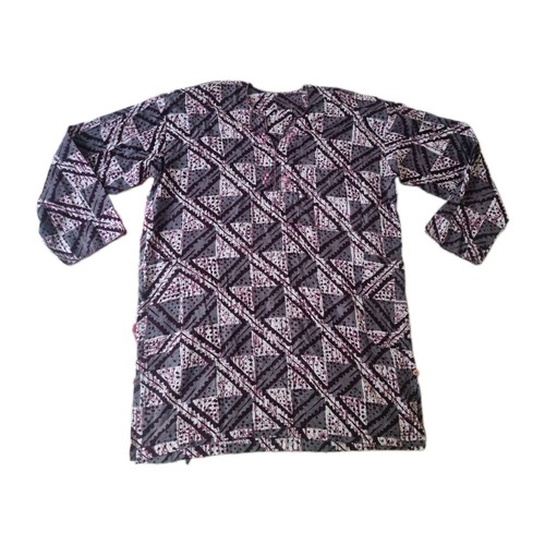 Mens geometric batik print - batik,