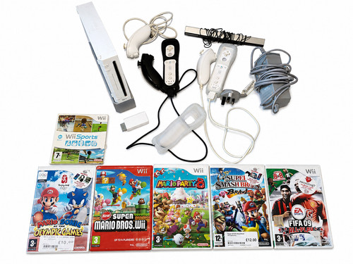 Nintendo wii console bundle - console,