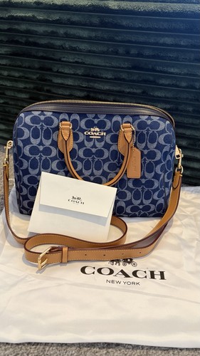 Signature coach denim large - coach,