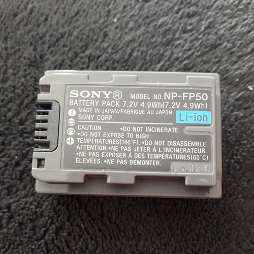 Sony fp50 battery - np-fp50, for