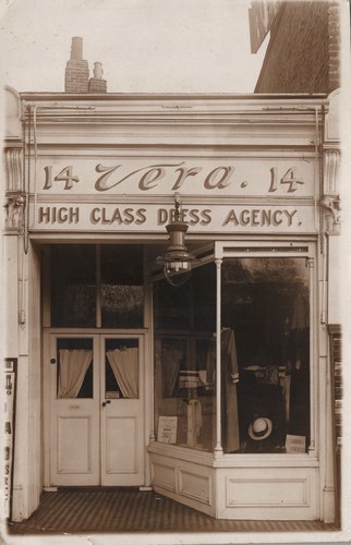 1913 ealing rppc - ealing, high