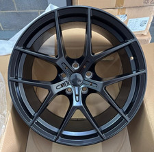 19"satin black alloy wheels fits bmw 3 4 5 6 7 8 i4 i5 i7 i8 x iX2 X1 X2 X3