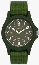 Unused TIMEX Gents Reclaim Ocean TW2V96000 Blue Solar Stainless Men Watch in Box