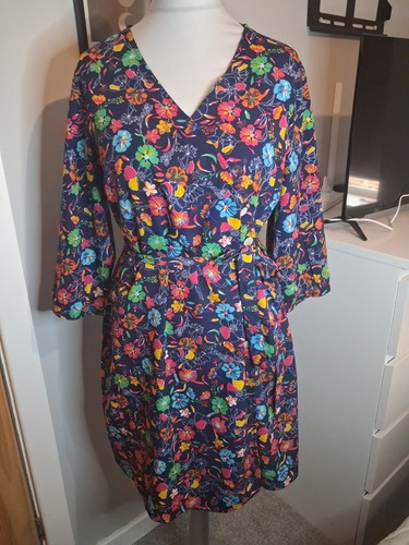 Damart ladies navy floral - ladies,