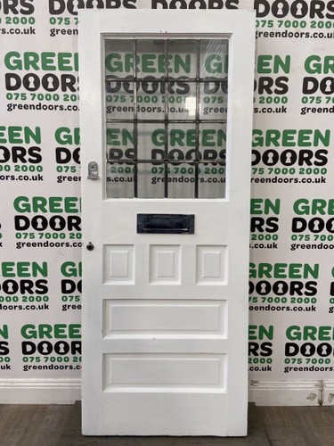 Timber 1930s front door - timber,