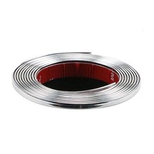 6/8/10/20/30mm x 5M Chrome Car