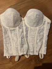 Ivory lace corset/bridal basque