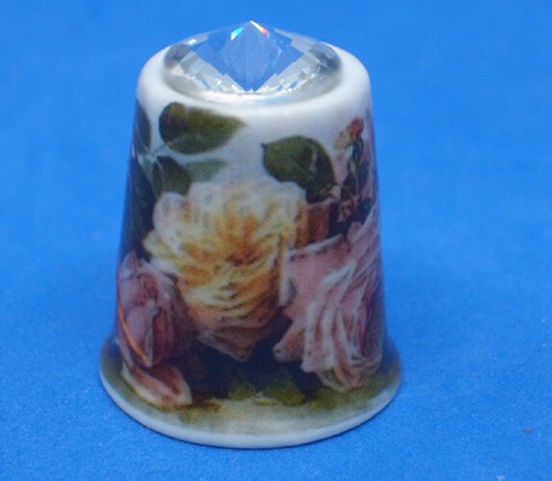 Birchcroft china thimble old - china,