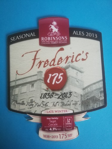 Robinsons brewery frederic - robinsons,