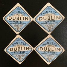 4 X GUINNESS DUBLIN PORTER