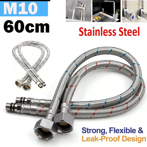 Pair m10 tap hose - tap, connector