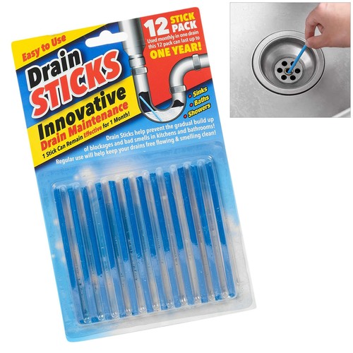 Drain cleaning sticks pack - cleaning,