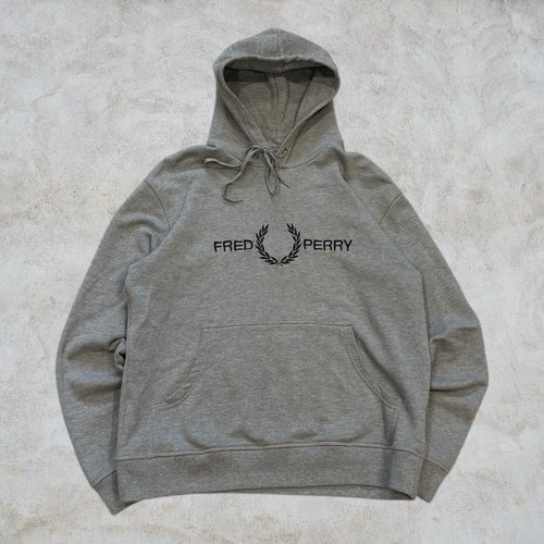 Fred perry embroidered hoodie - perry,