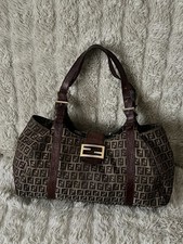 Fendi Zucca Monogram Shoulder