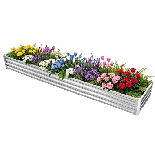 Garden metal raised vegetable - garden,