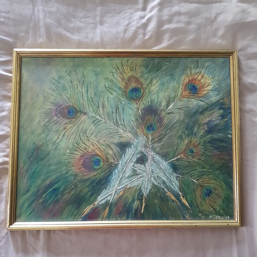 Original oil painting framed - oil,